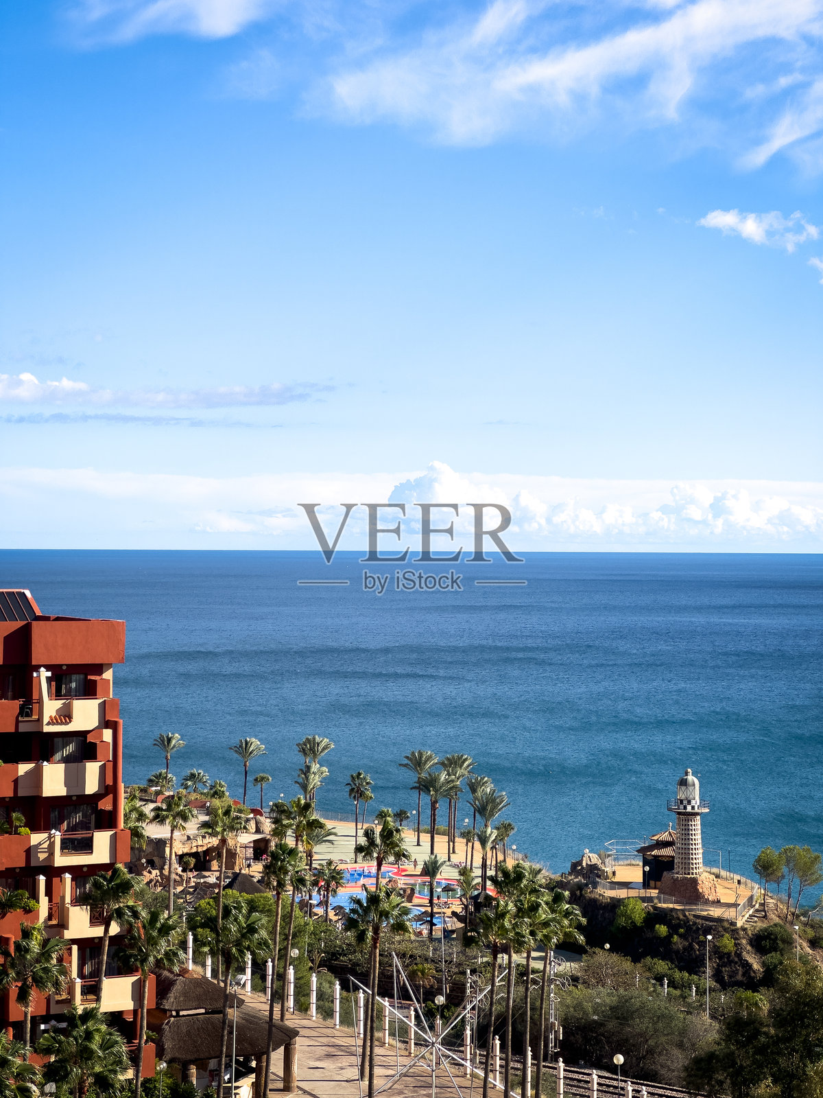 西班牙南部阳光海岸的贝纳尔马德纳照片摄影图片