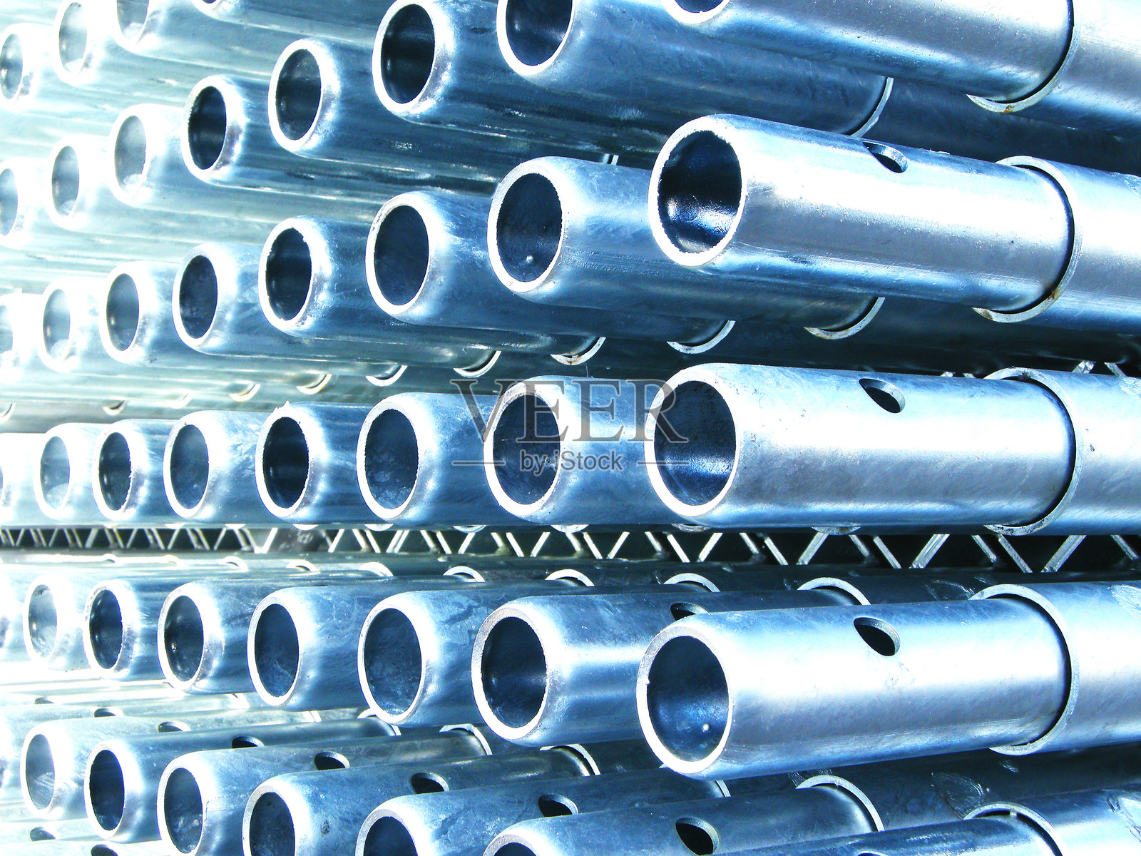 脚手架管照片摄影图片