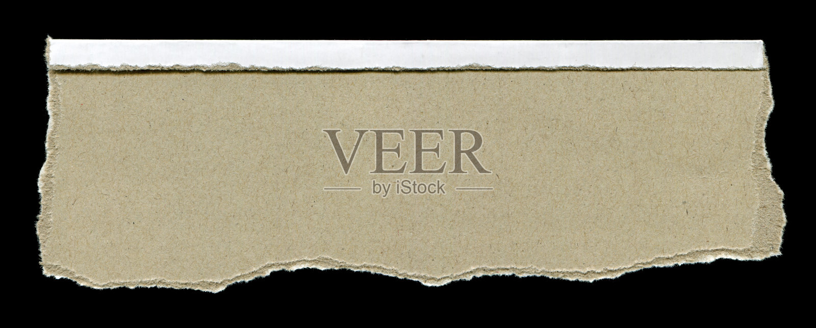 撕裂或剪切的纸张背景纹理，独立展示照片摄影图片