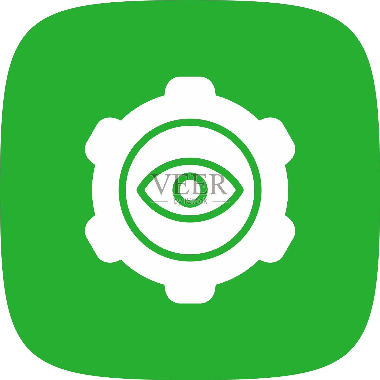 眼睛设置图标插画图片素材