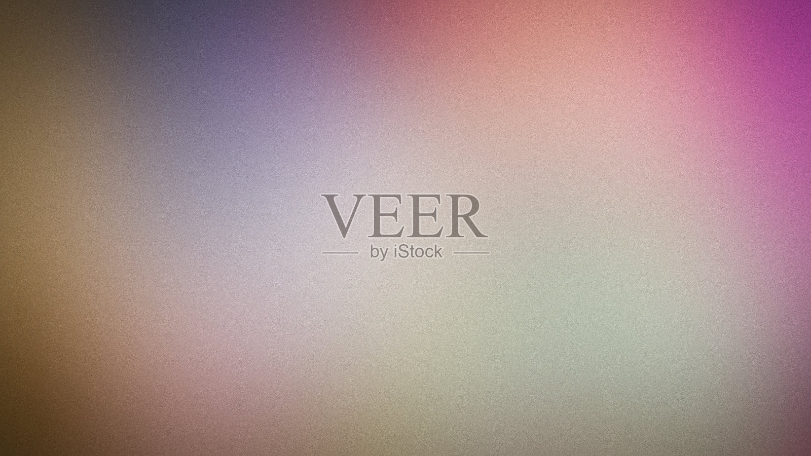 柔和的颗粒渐变背景，4K分辨率，展现粉色、米色、绿色和紫色的细腻混合。非常适合优雅、现代的设计，舒缓且多用途的背景。插画图片素材