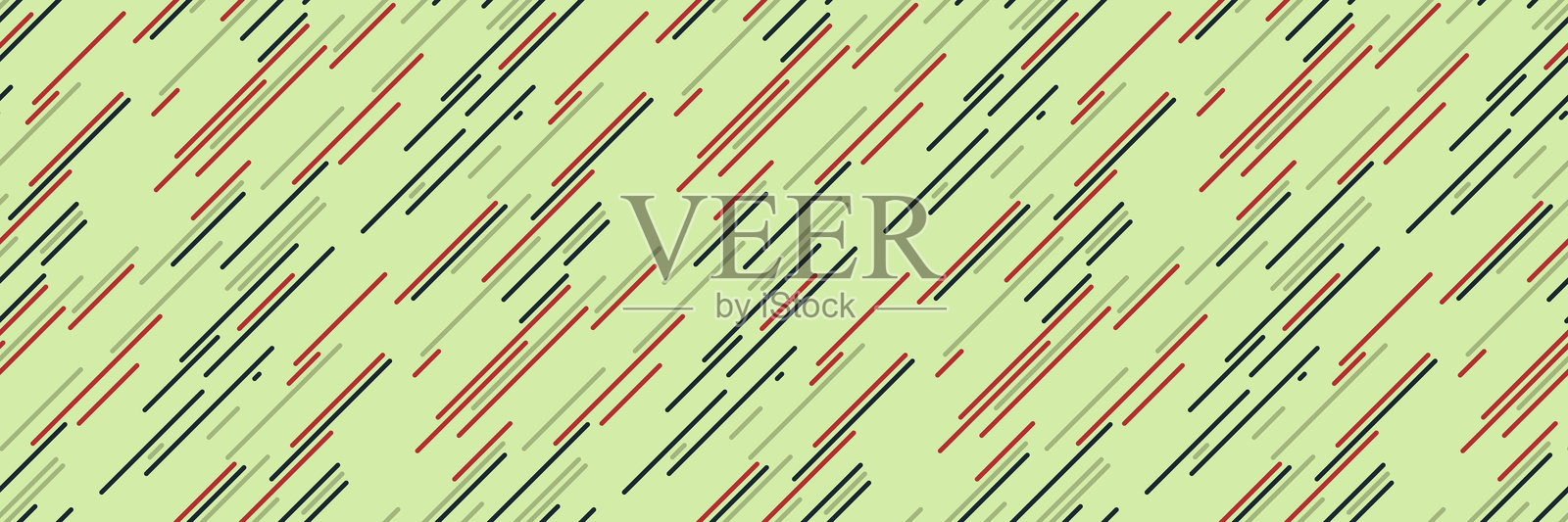 复古风格的条纹图案，具有大胆的线条和丰富多彩的设计。非常适合现代纺织印刷、壁纸或抽象矢量背景。插画图片素材