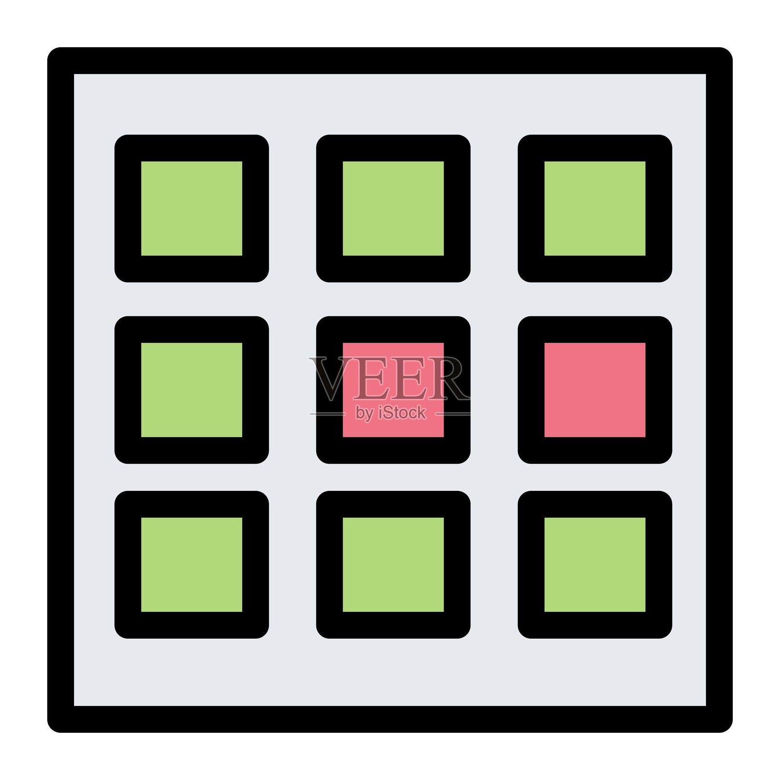 菜单矢量图标设计插图插画图片素材