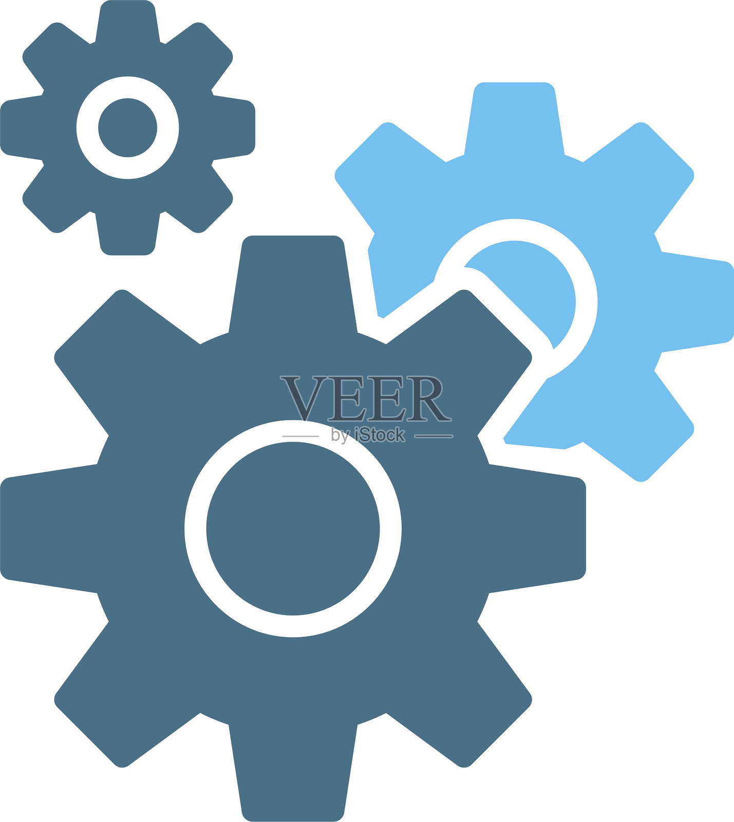 设置图标双色图标插画图片素材