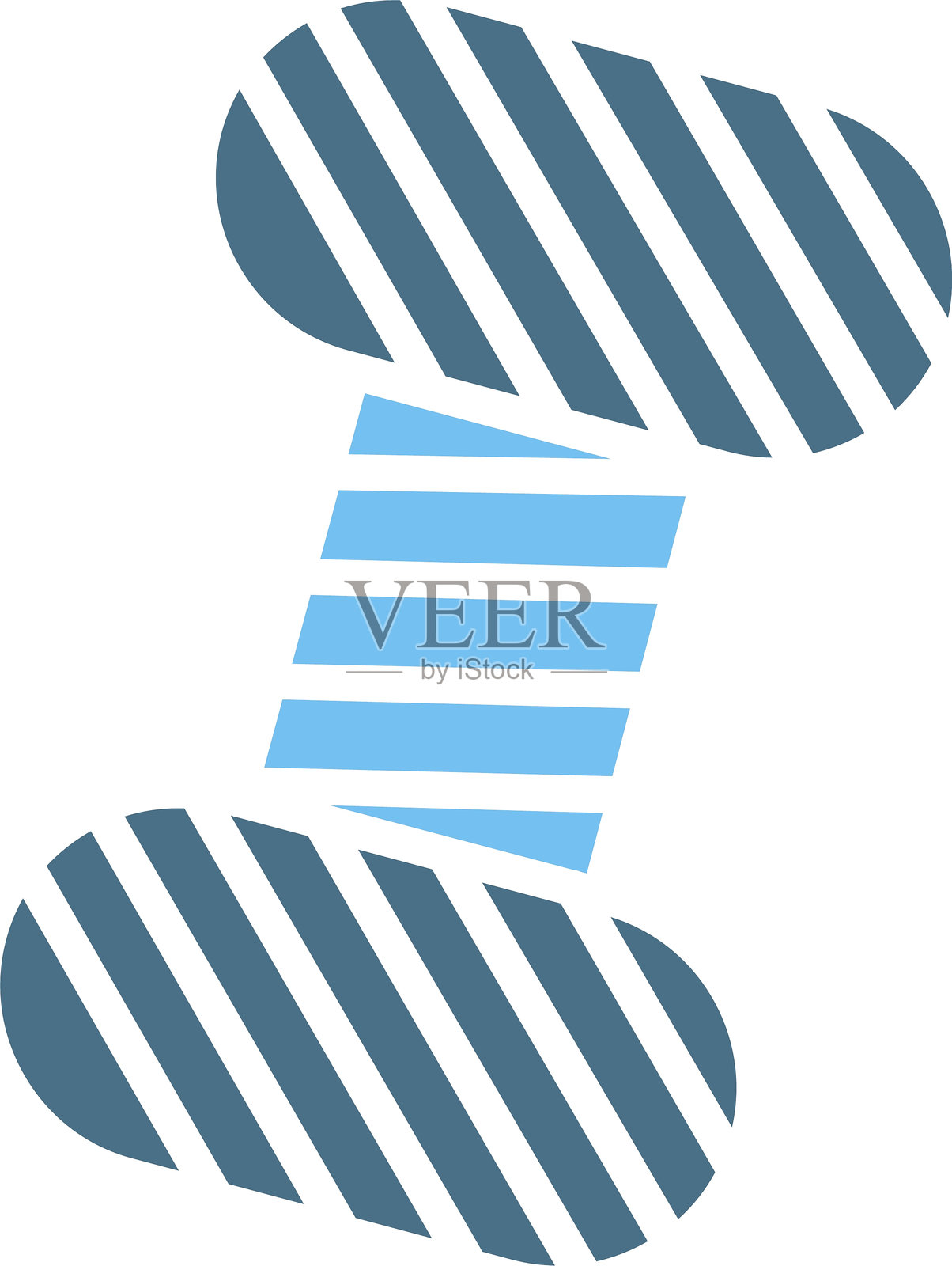 两色毛线图标插画图片素材