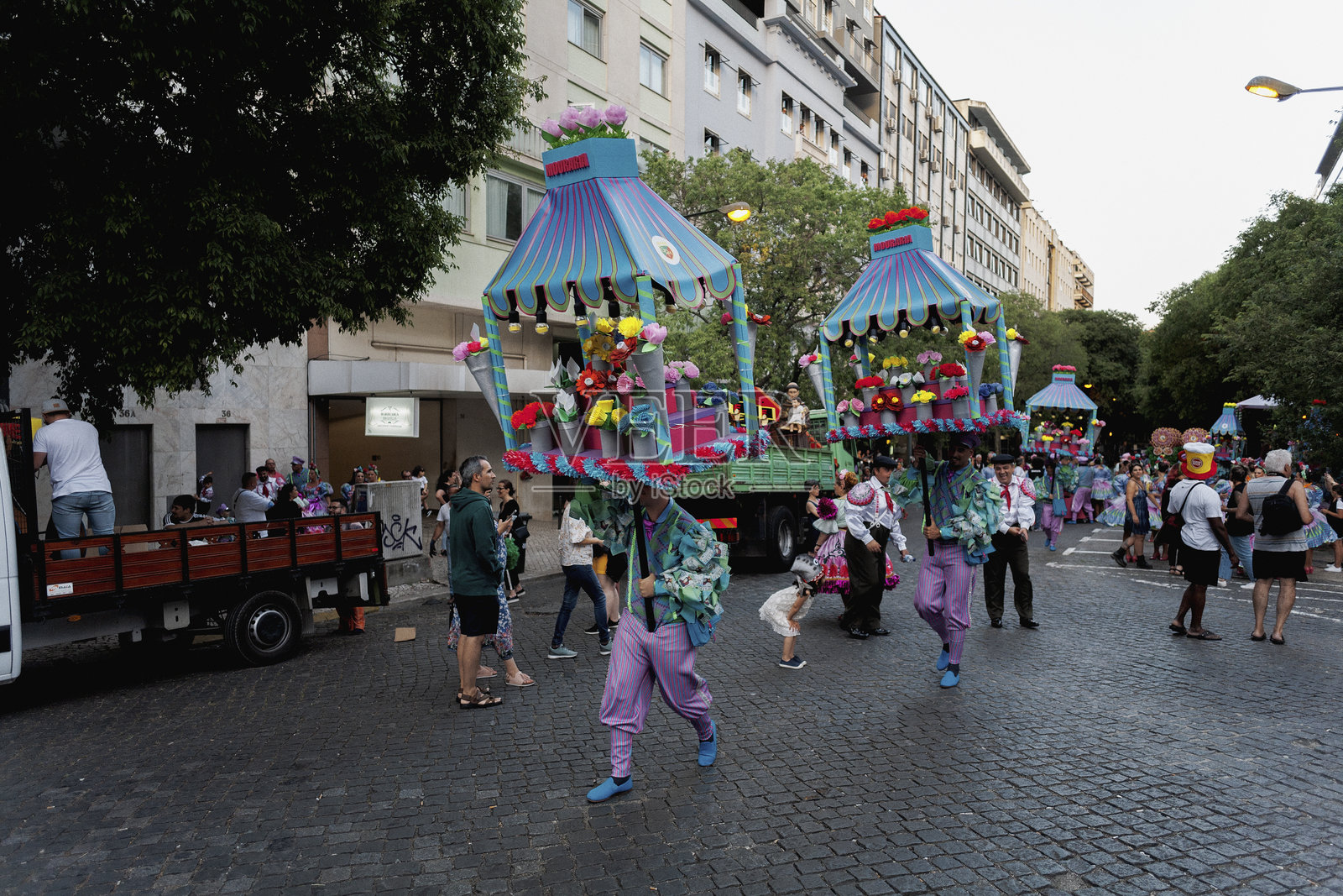 里斯本的热门庆祝活动照片摄影图片