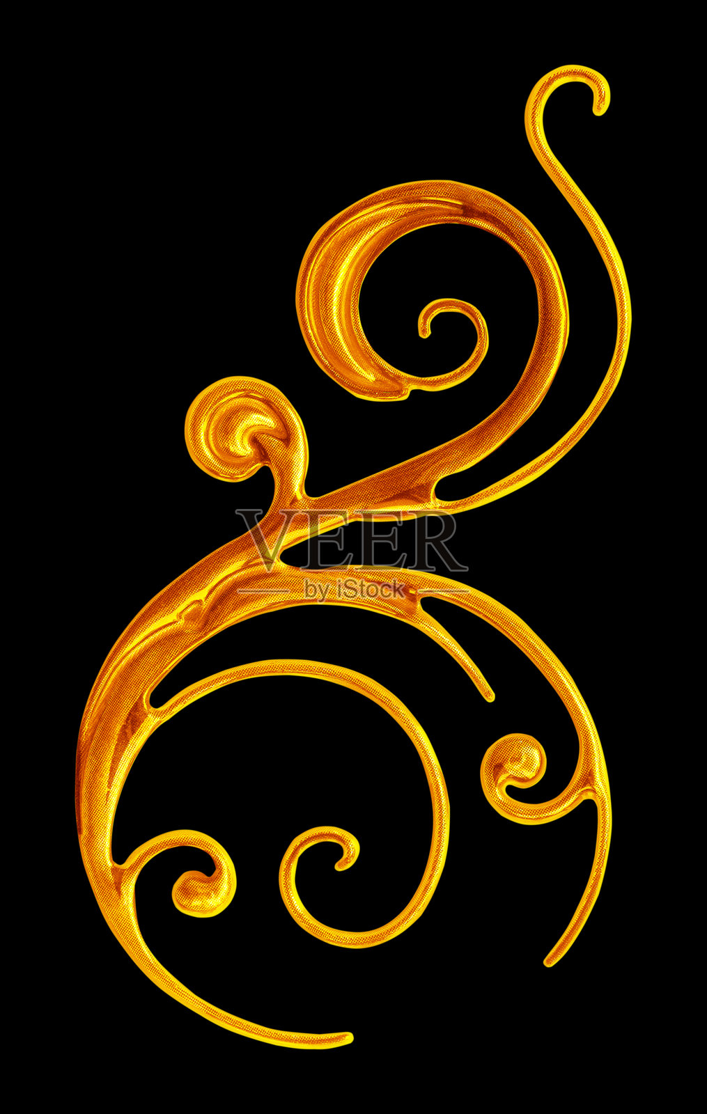 黑色背景上的设计特写照片摄影图片