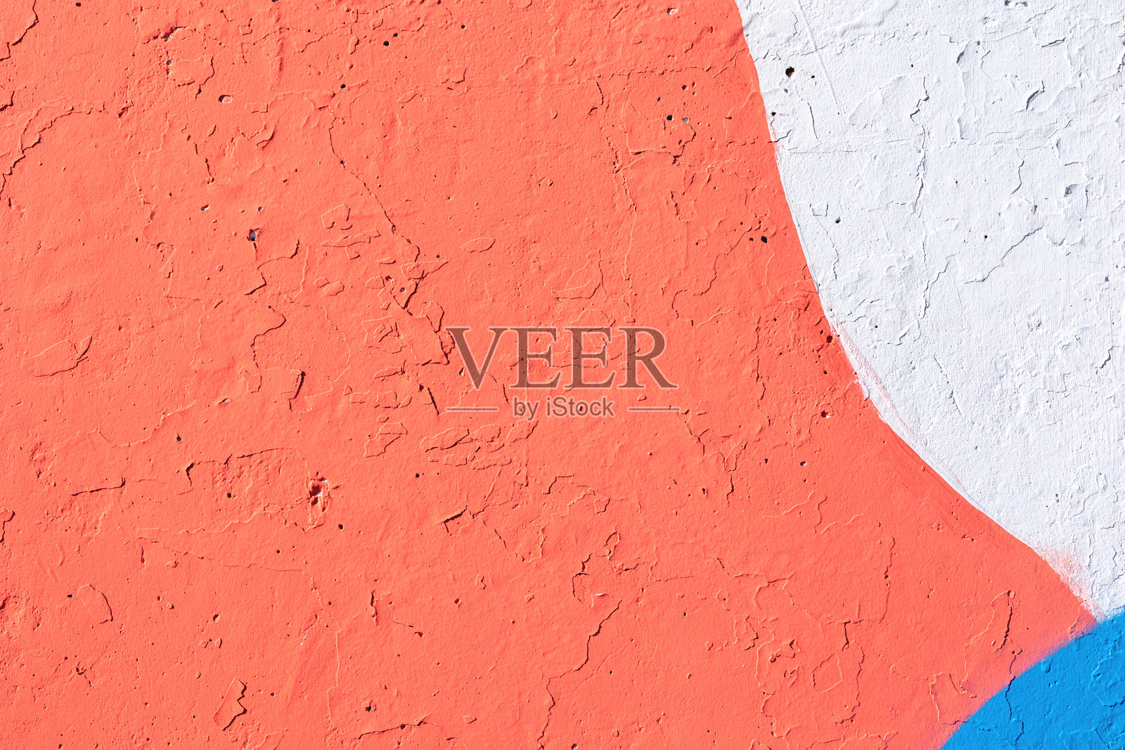 色彩斑斓的城市墙面纹理特写照片摄影图片