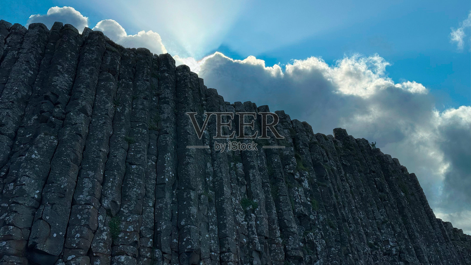 北爱尔兰的巨人之路夏季景色照片摄影图片