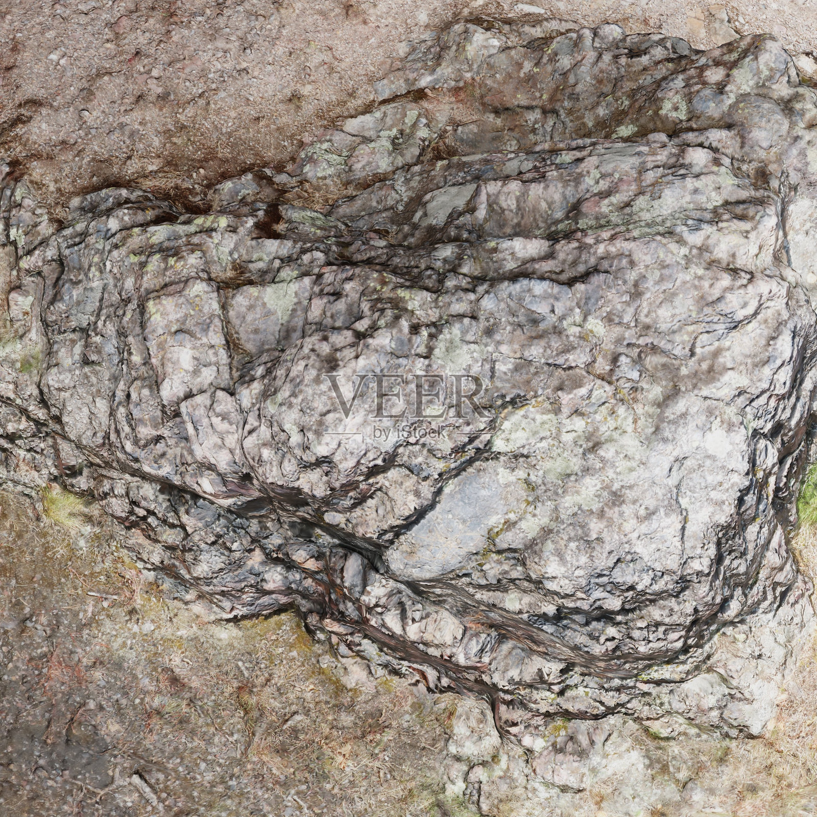 逼真的3D岩石渲染图照片摄影图片