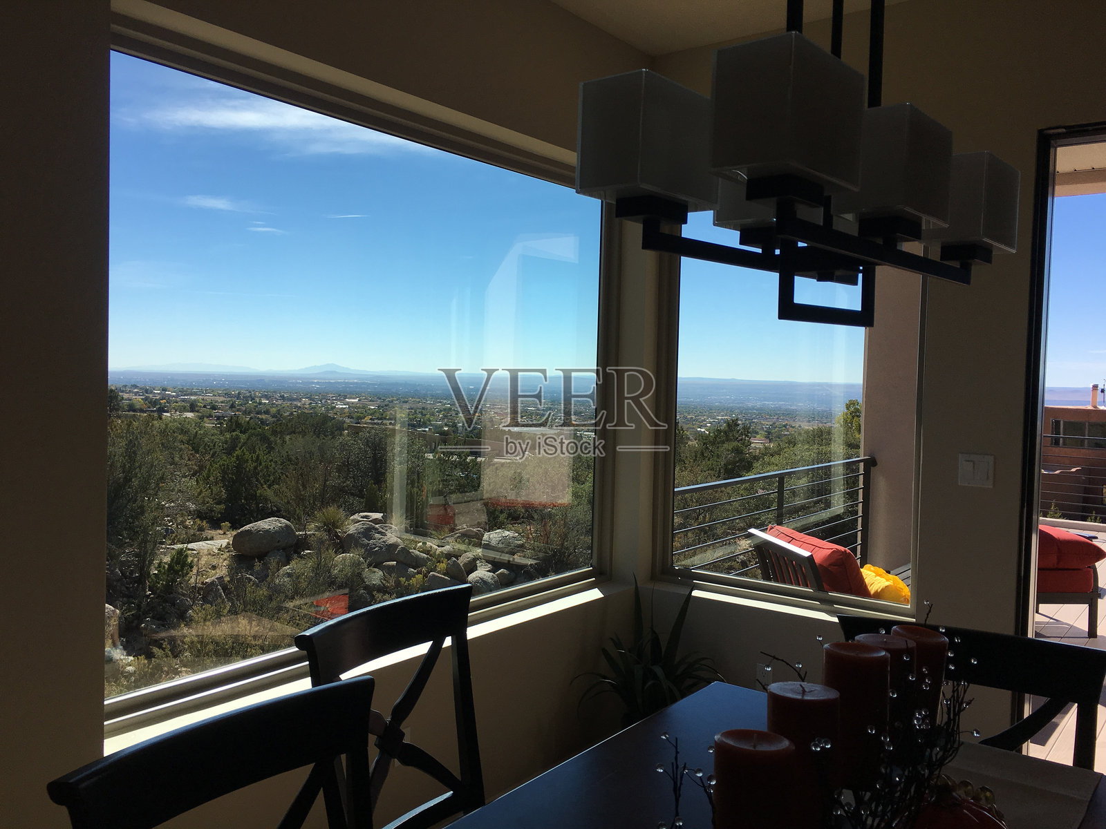 现代住宅的美丽景观照片摄影图片