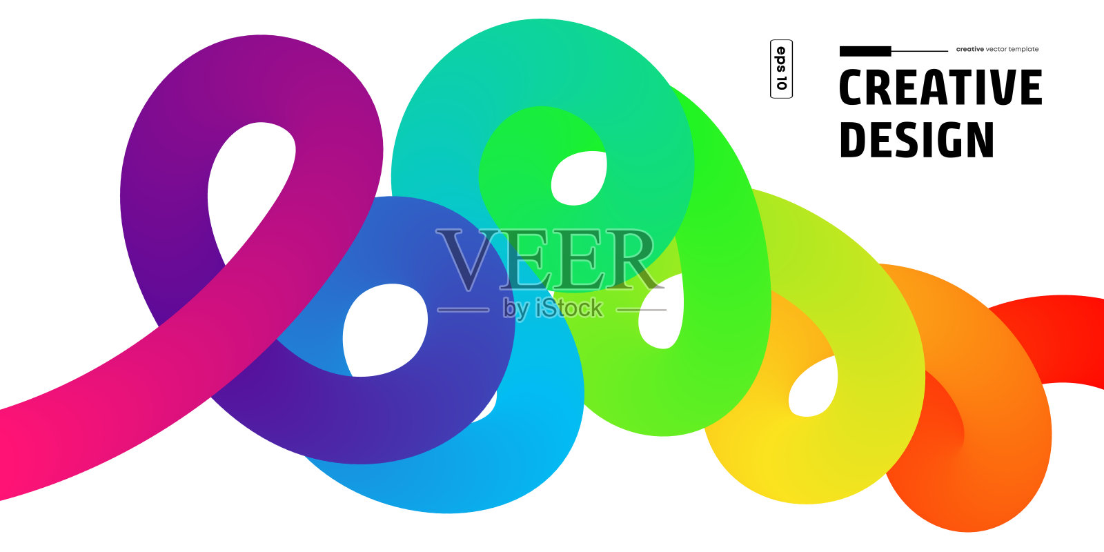 彩虹波浪渐变线条设计的抽象背景。彩虹直线渐变。旋转的抽象线条。弯曲的渐变线条。旋转背景。渐变复古波浪矢量图。插画图片素材