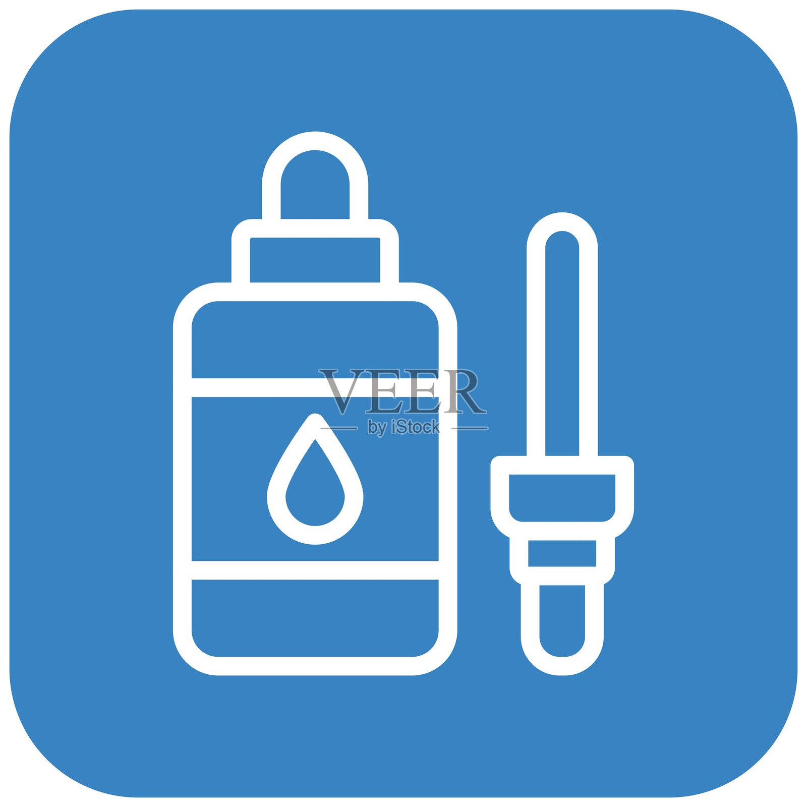 修正液矢量图标设计插图插画图片素材