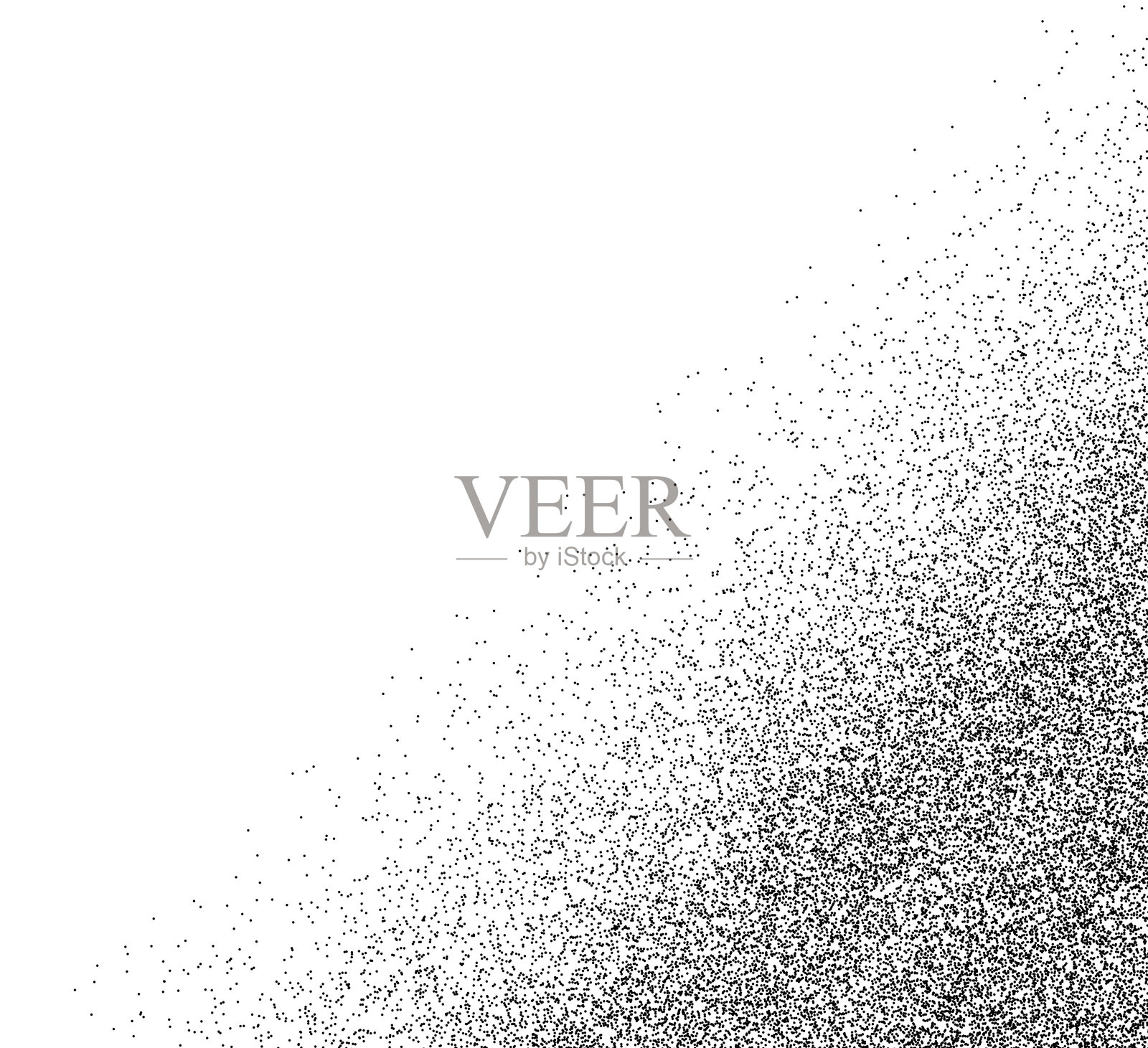 噪声颗粒角落插画图片素材