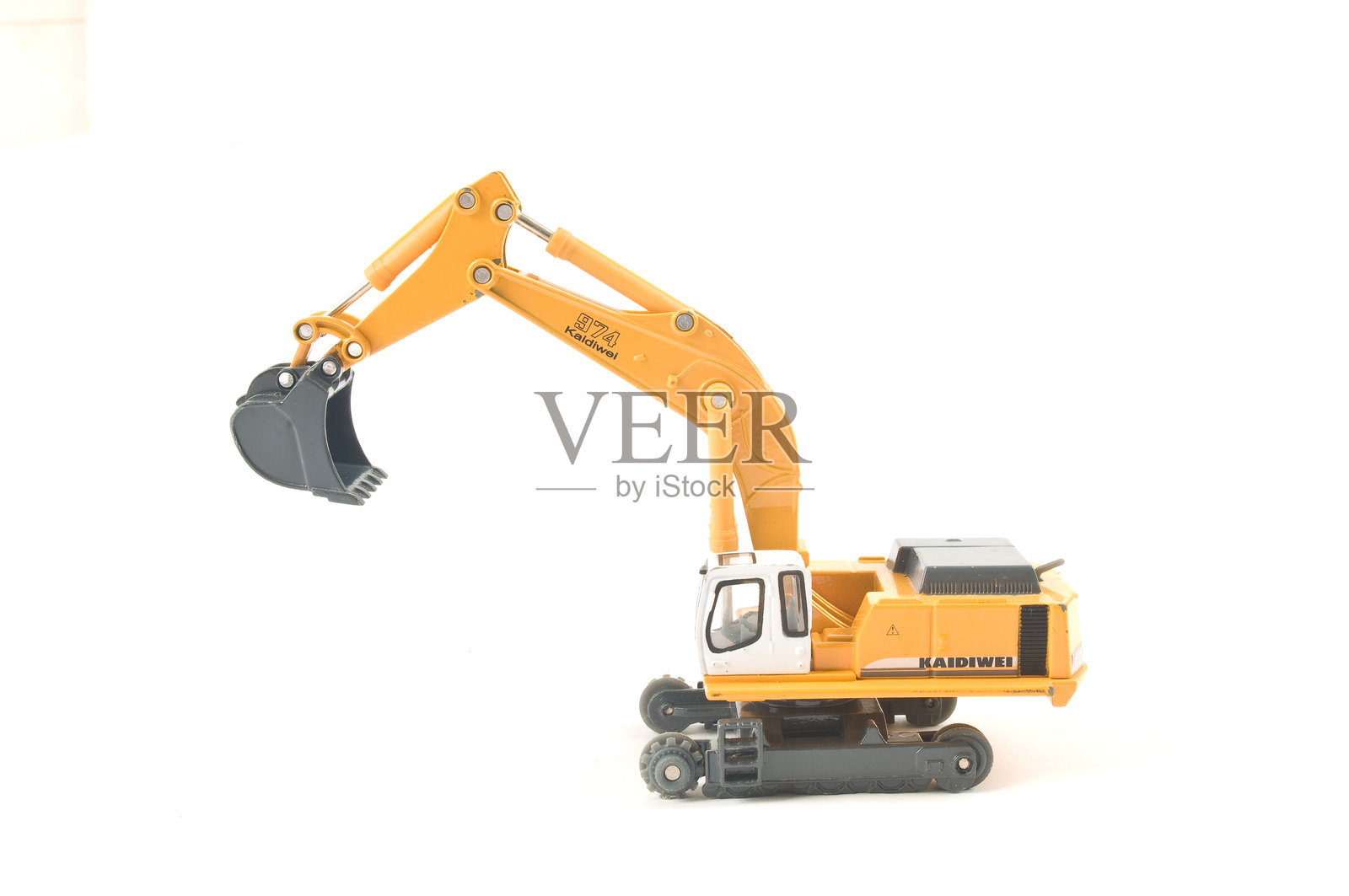 工程车模型照片摄影图片