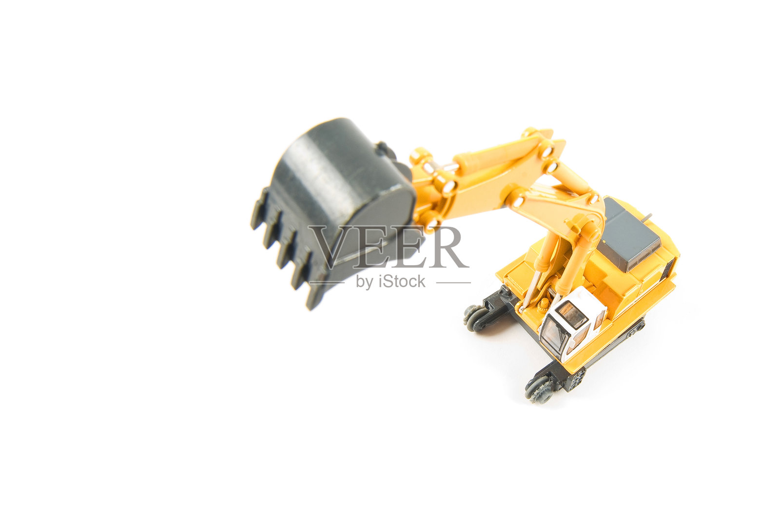 工程车模型照片摄影图片