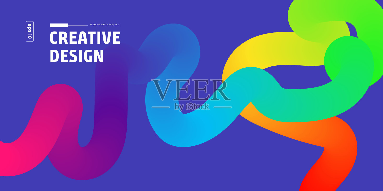 音乐线条庆祝“抽象背景”，带有彩色线条。旋涡元素与渐变。波浪有趣的背景。插画图片素材