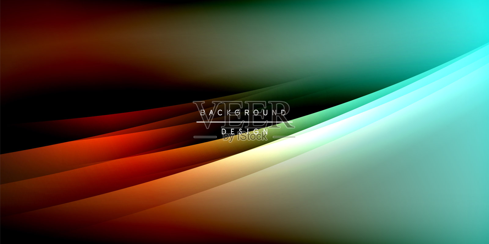 企业背景，阴影线波浪几何设计。适用于壁纸、横幅、背景、卡片、书籍插图、着陆页的矢量插图。插画图片素材