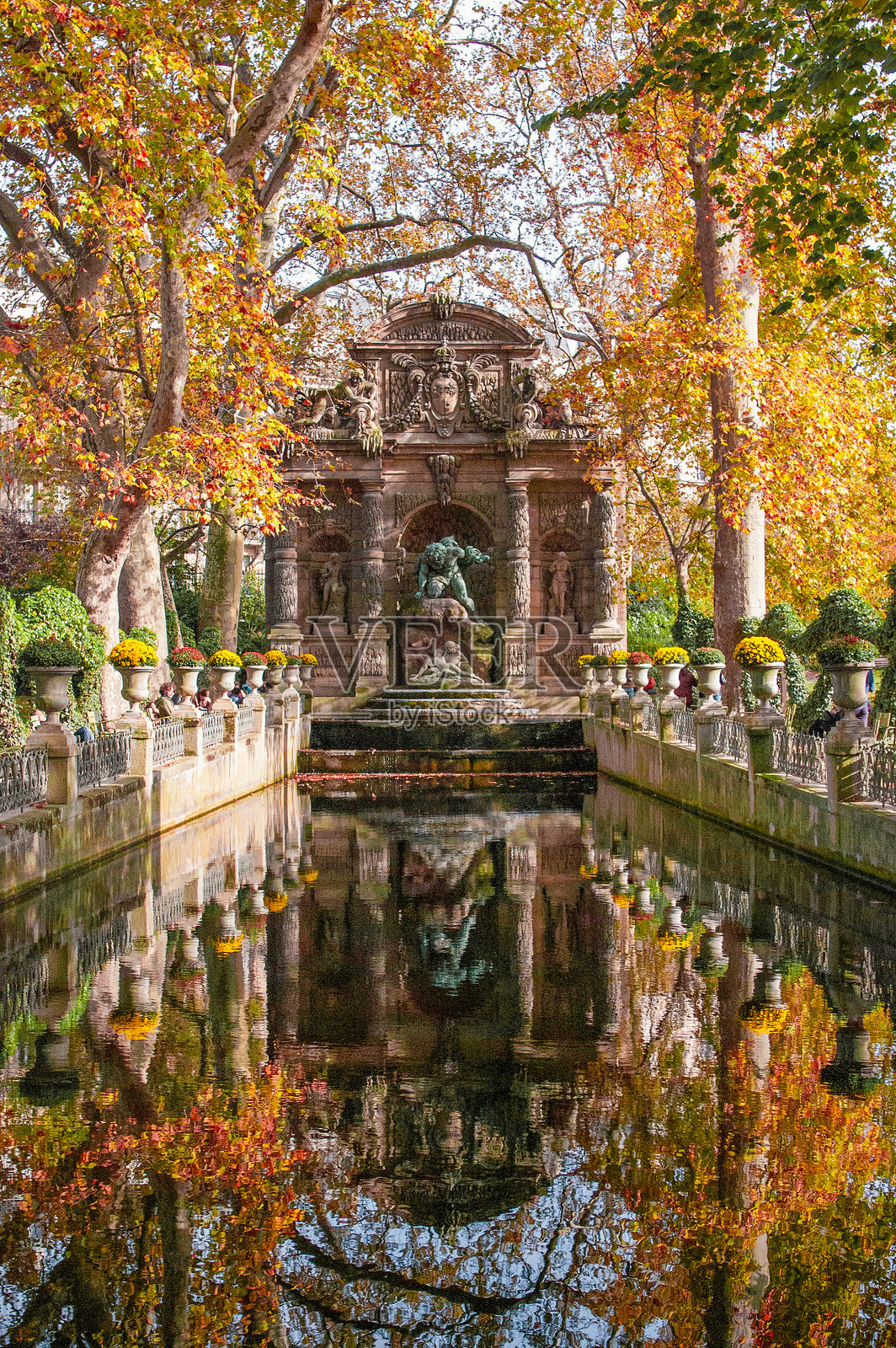 卢森堡公园。巴黎照片摄影图片