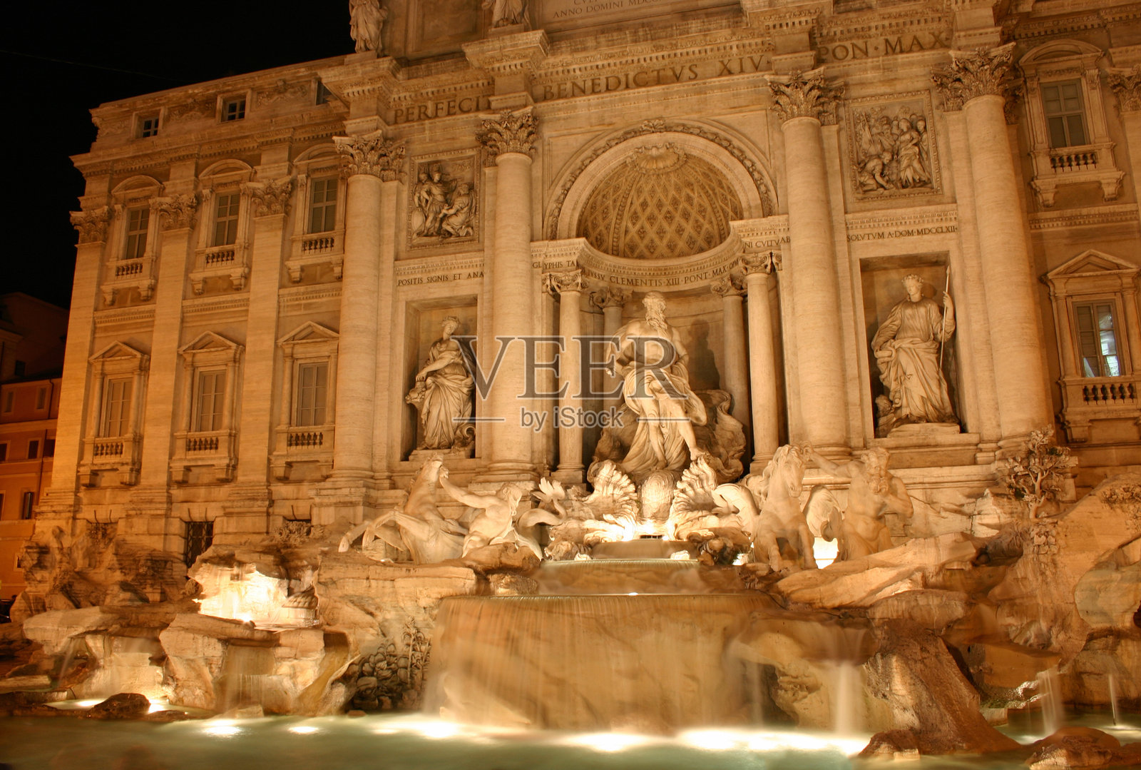 特雷维喷泉照片摄影图片