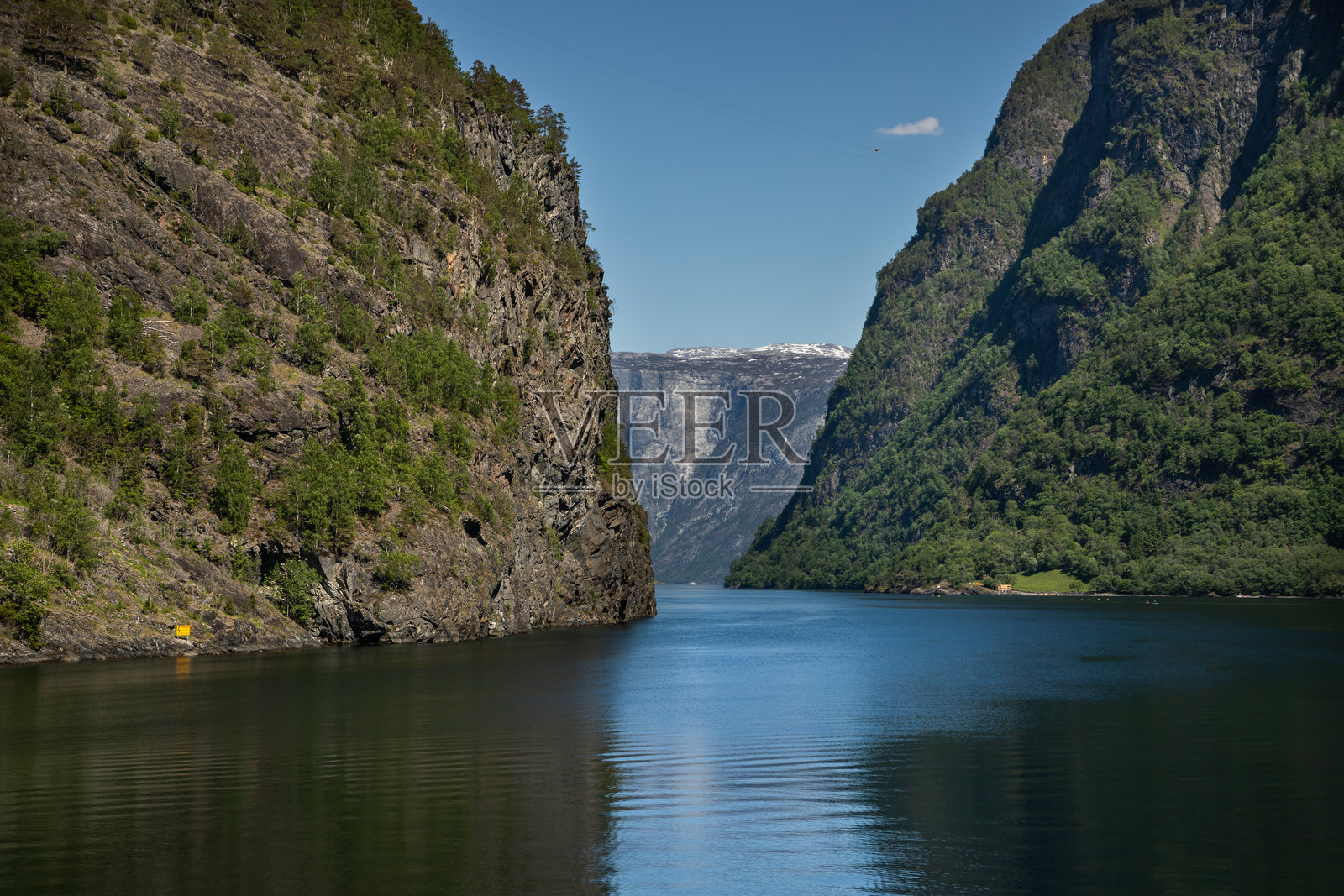 挪威峡湾的美丽自然景观照片摄影图片
