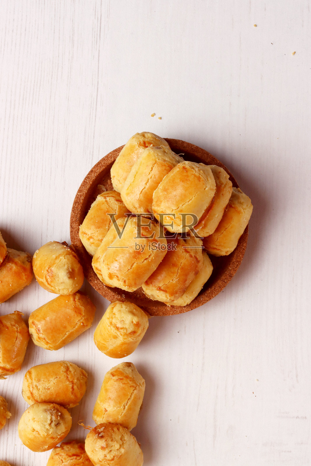 印尼美食糖面粉小吃食谱：传统自制蛋糕糕点饼干照片摄影图片