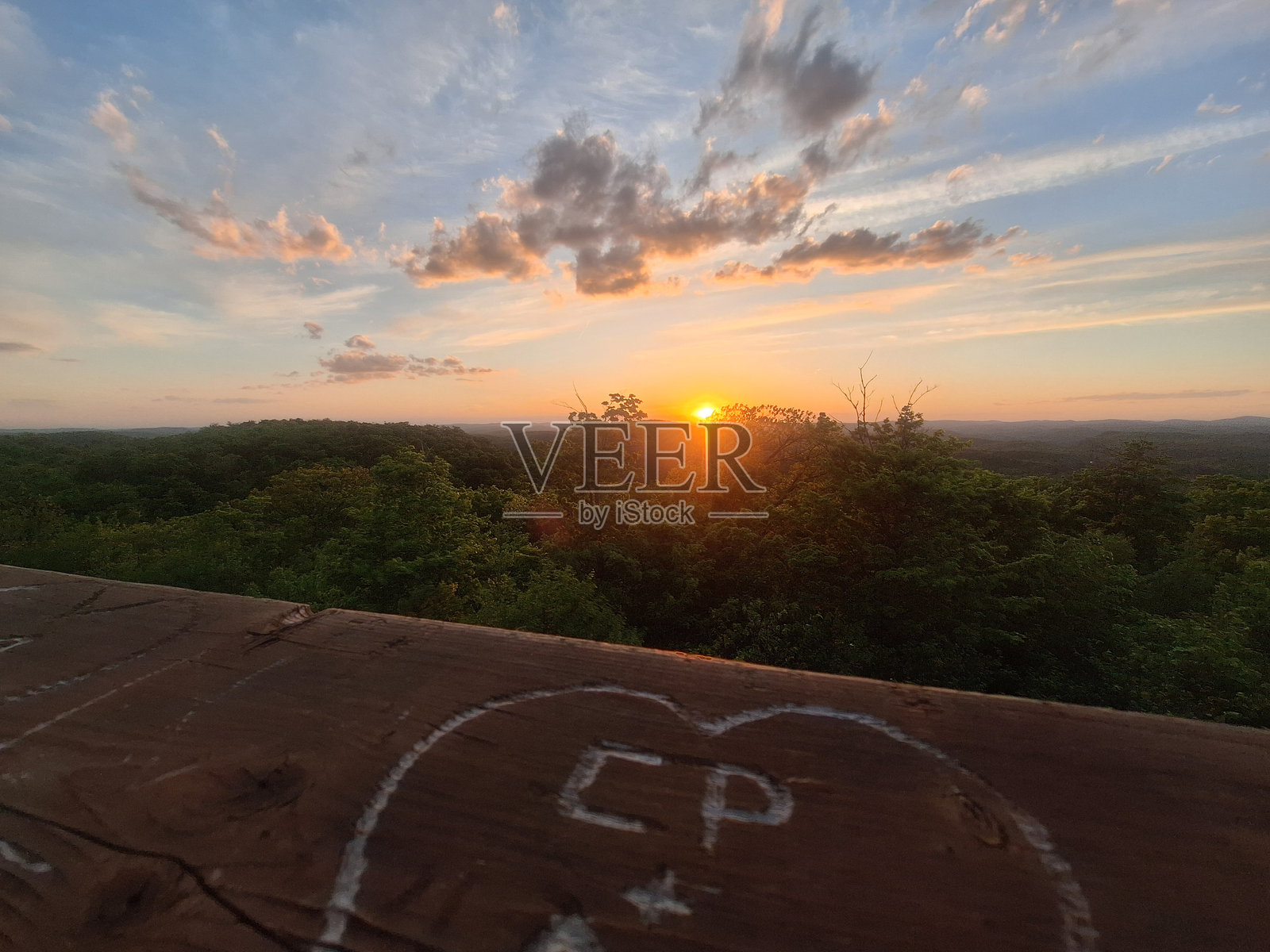 黑山的日落公园照片摄影图片