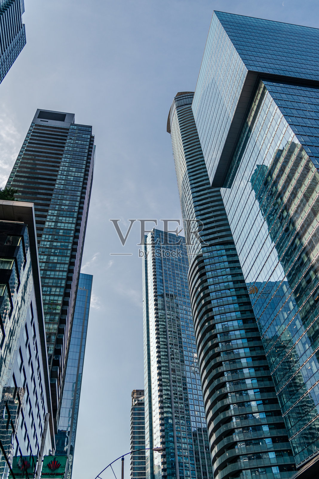 多伦多市中心和CN塔照片摄影图片