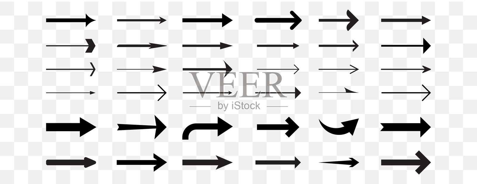 箭头插图包插画图片素材