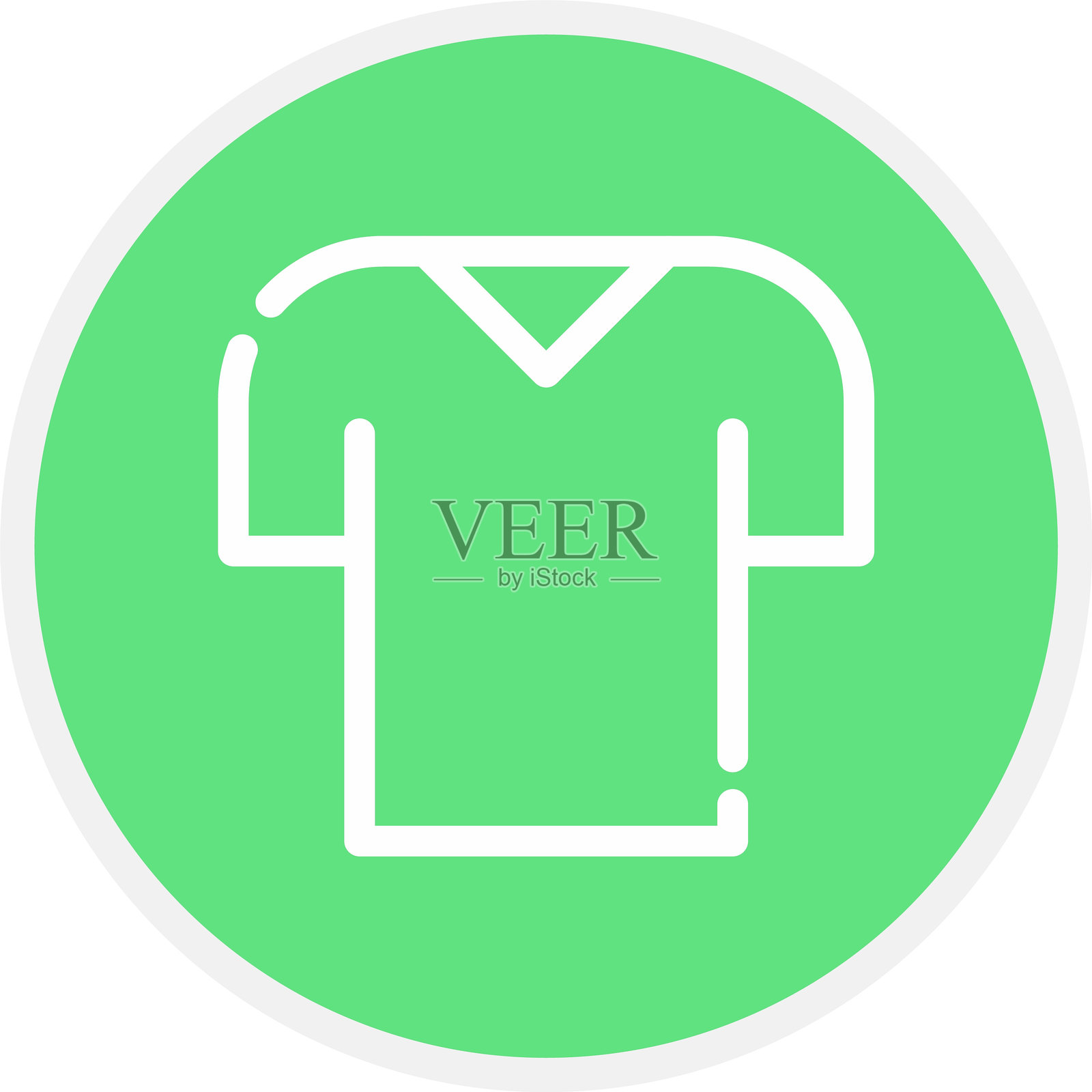 T恤图标插画图片素材