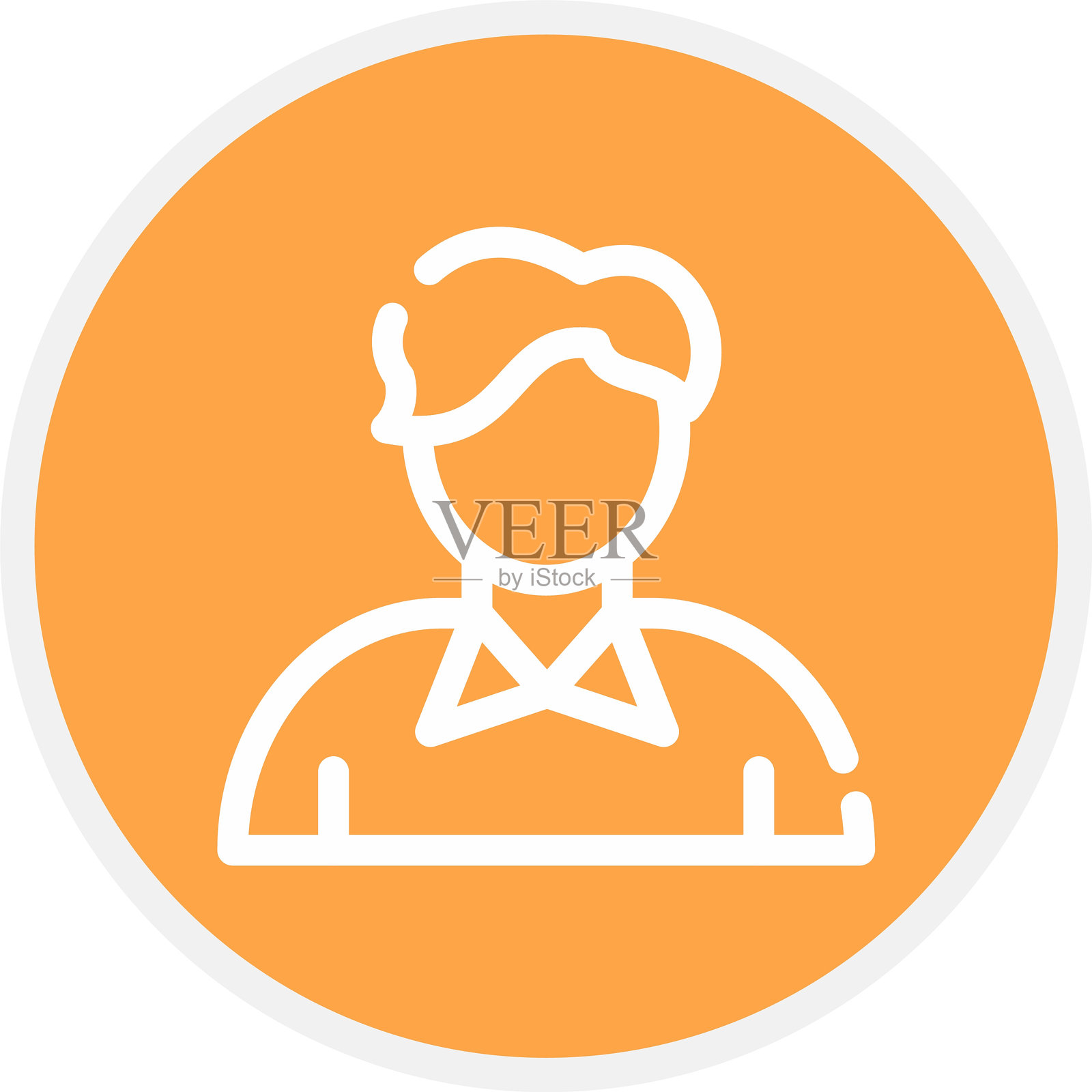 男孩图标插画图片素材