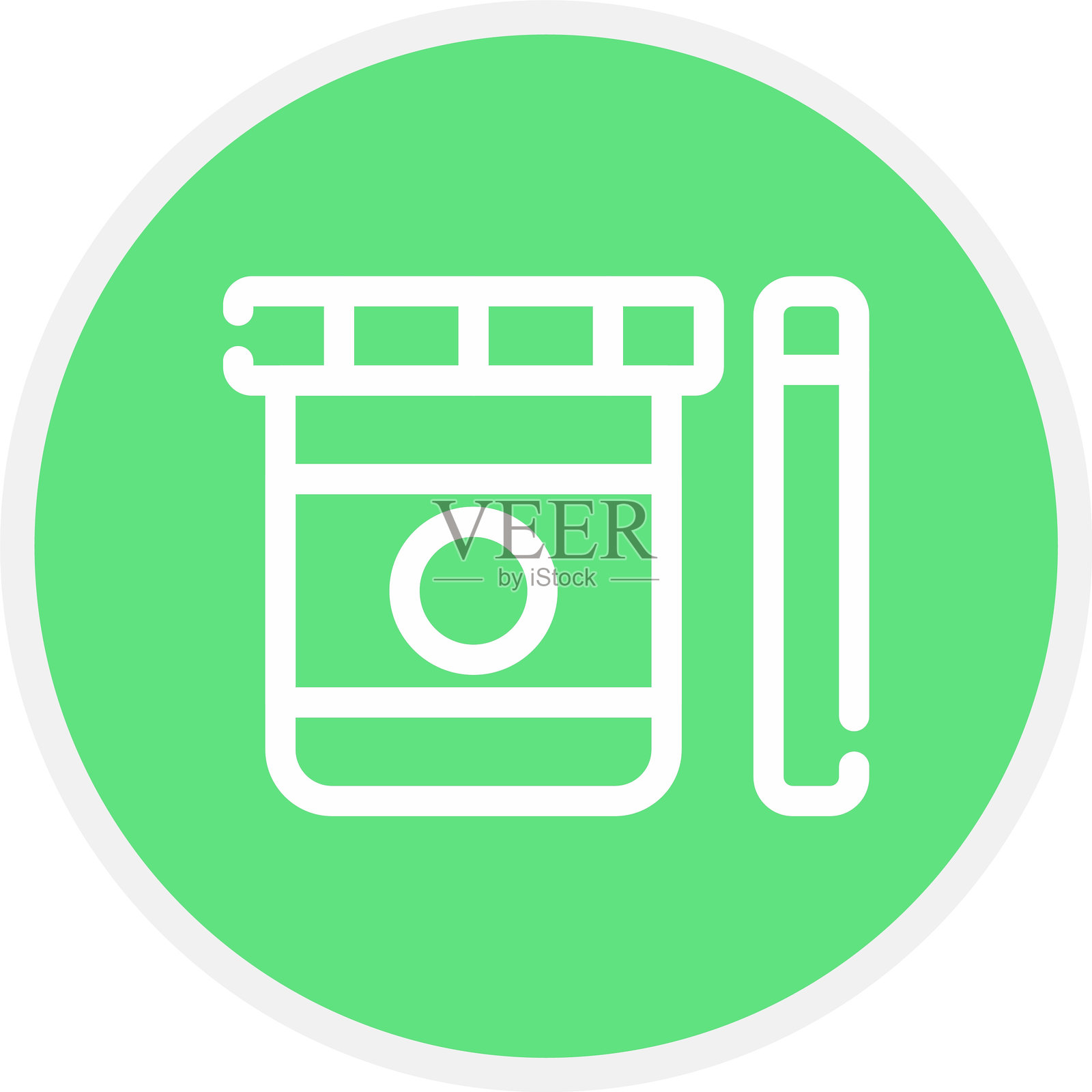 尿液检测图标插画图片素材