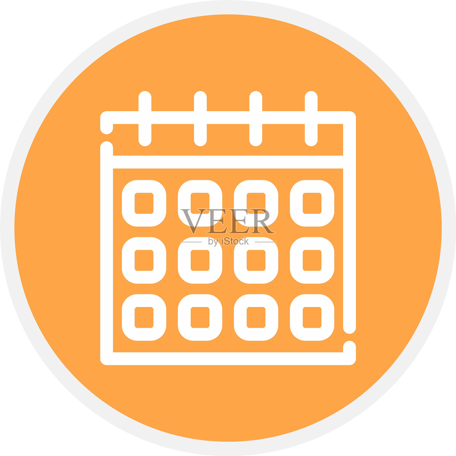 日历图标插画图片素材