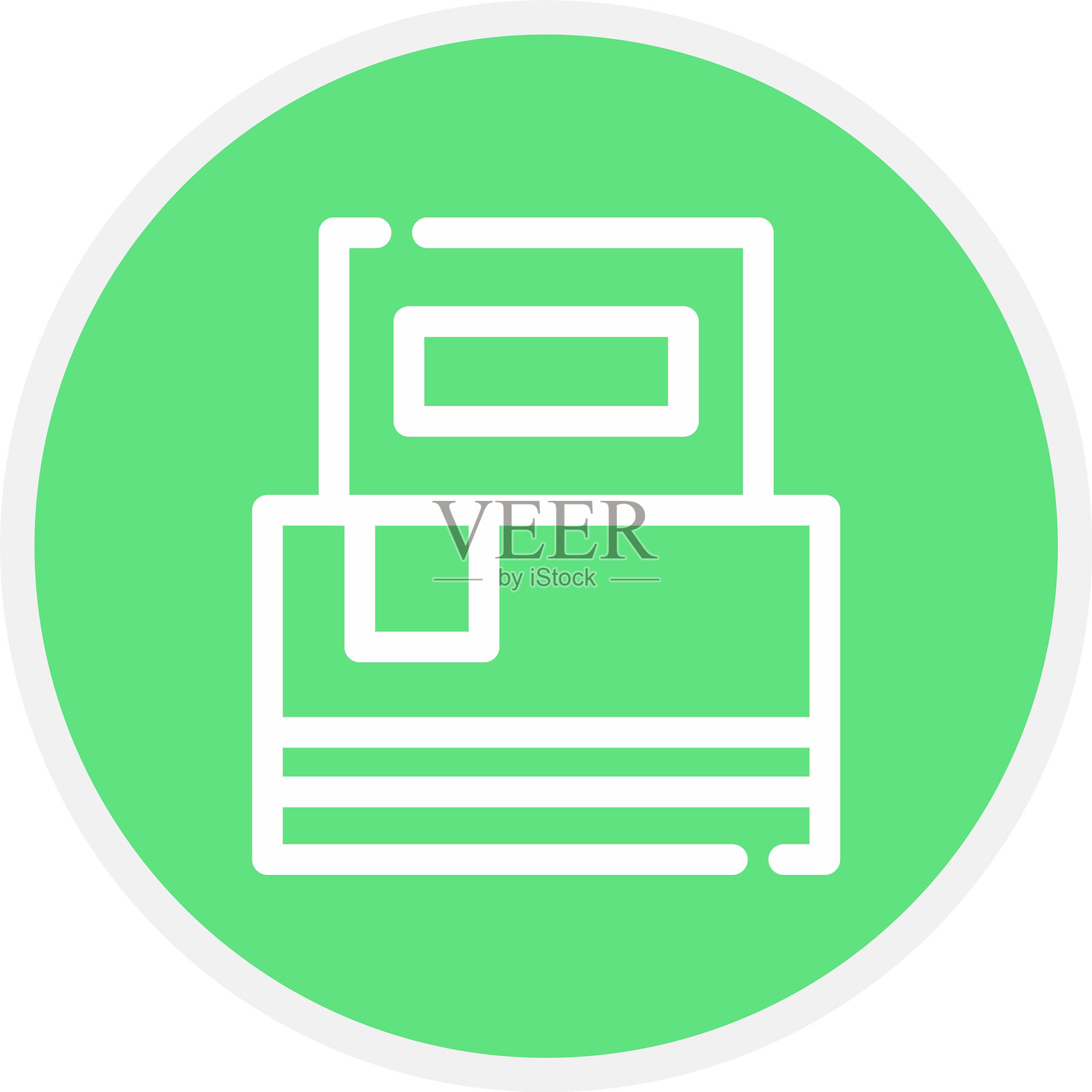 纸板图标插画图片素材