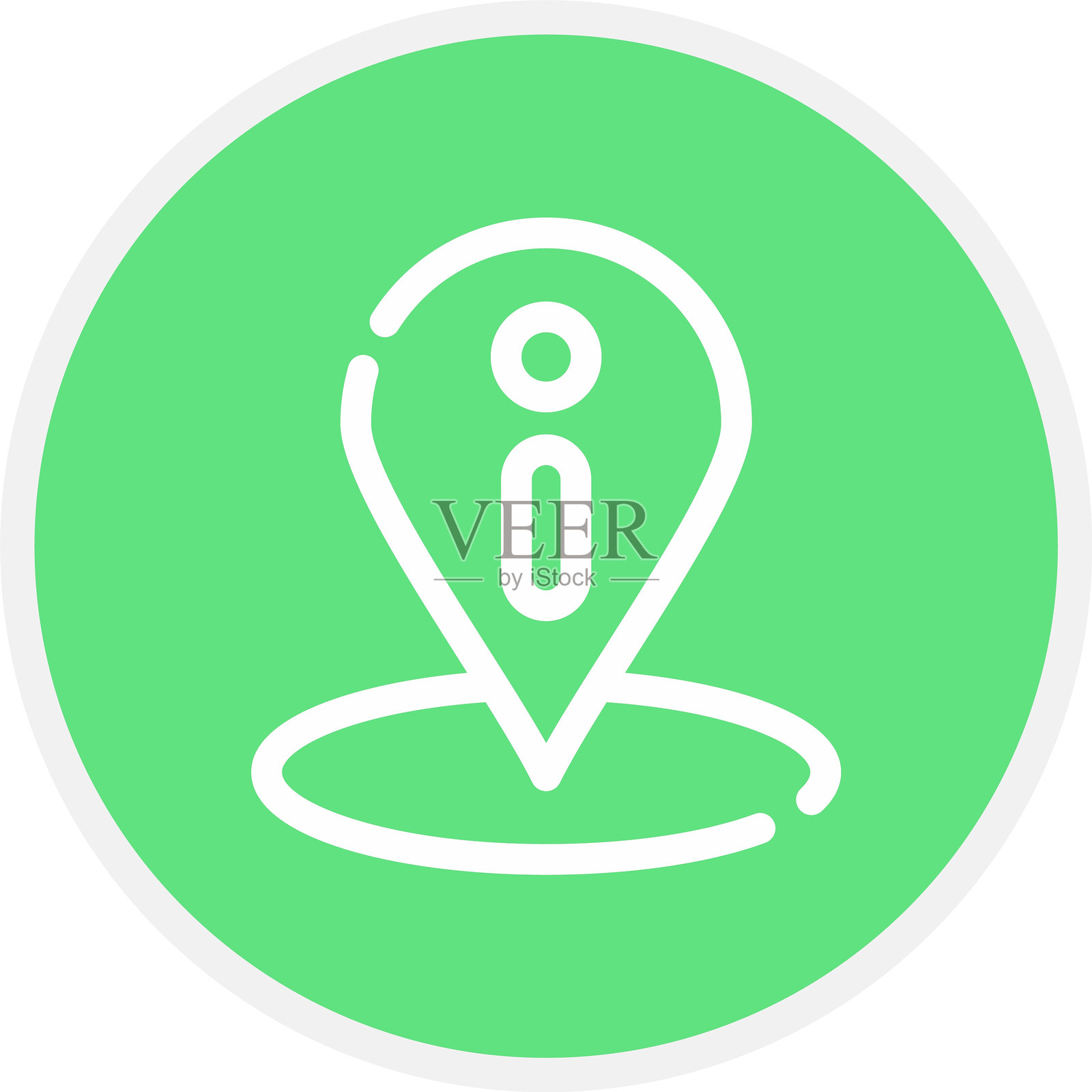 位置图标插画图片素材