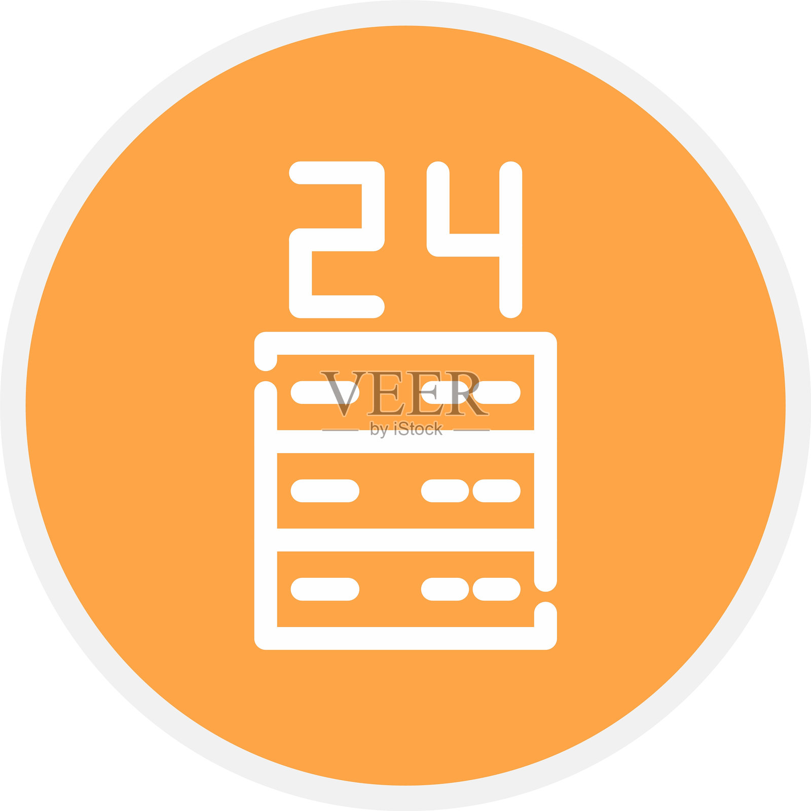 数据中心图标插画图片素材