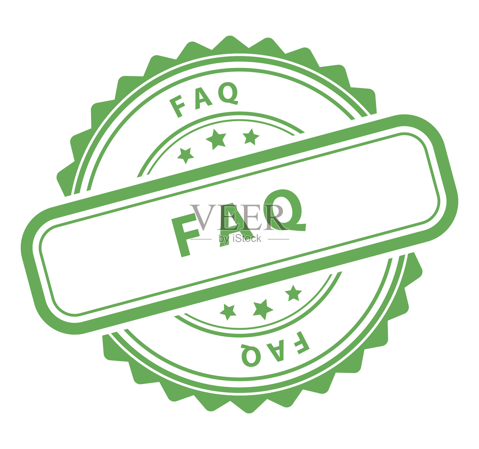 常见问题橡胶印章插画图片素材