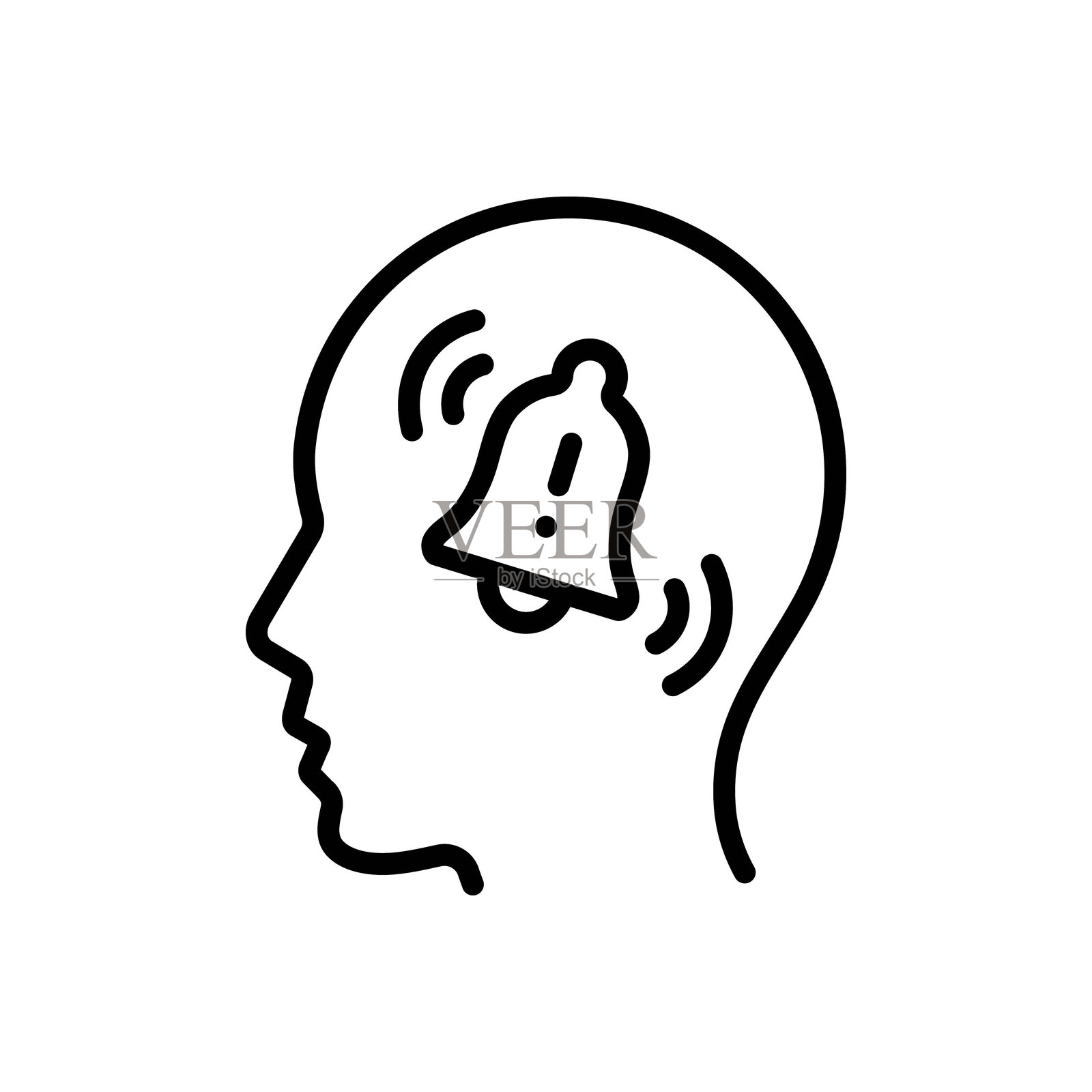 自我意识插画图片素材