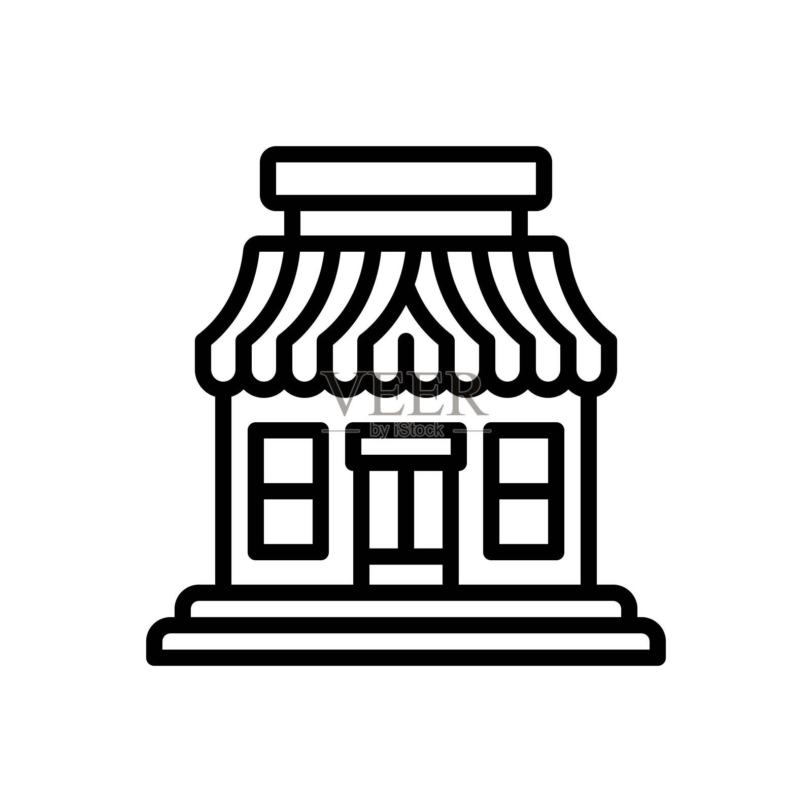 商店插画图片素材