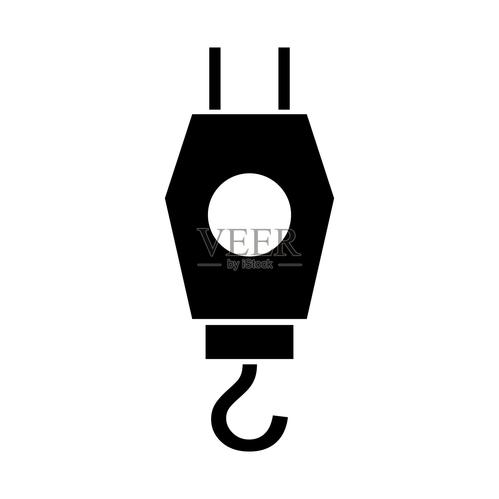 起重机钩插画图片素材