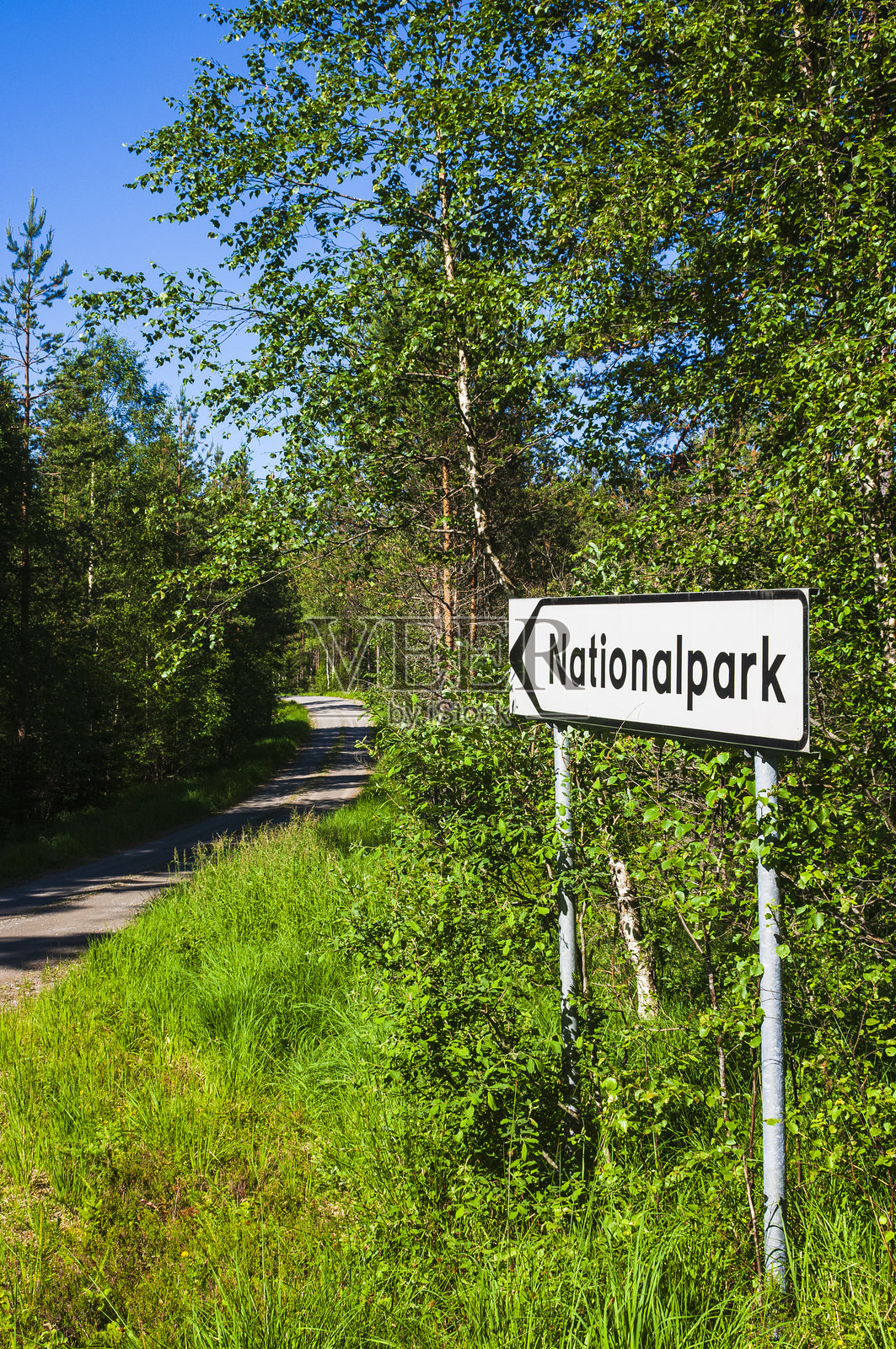 国家公园的路标照片摄影图片