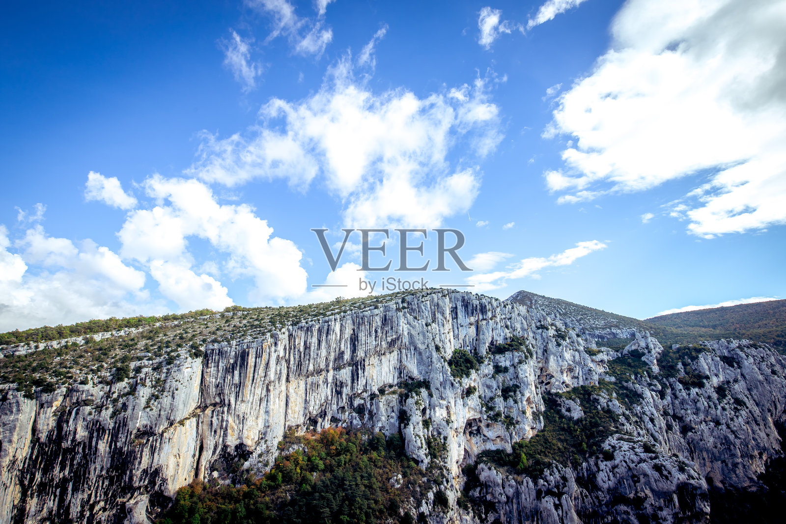 法国普罗旺斯的韦尔东大峡谷照片摄影图片