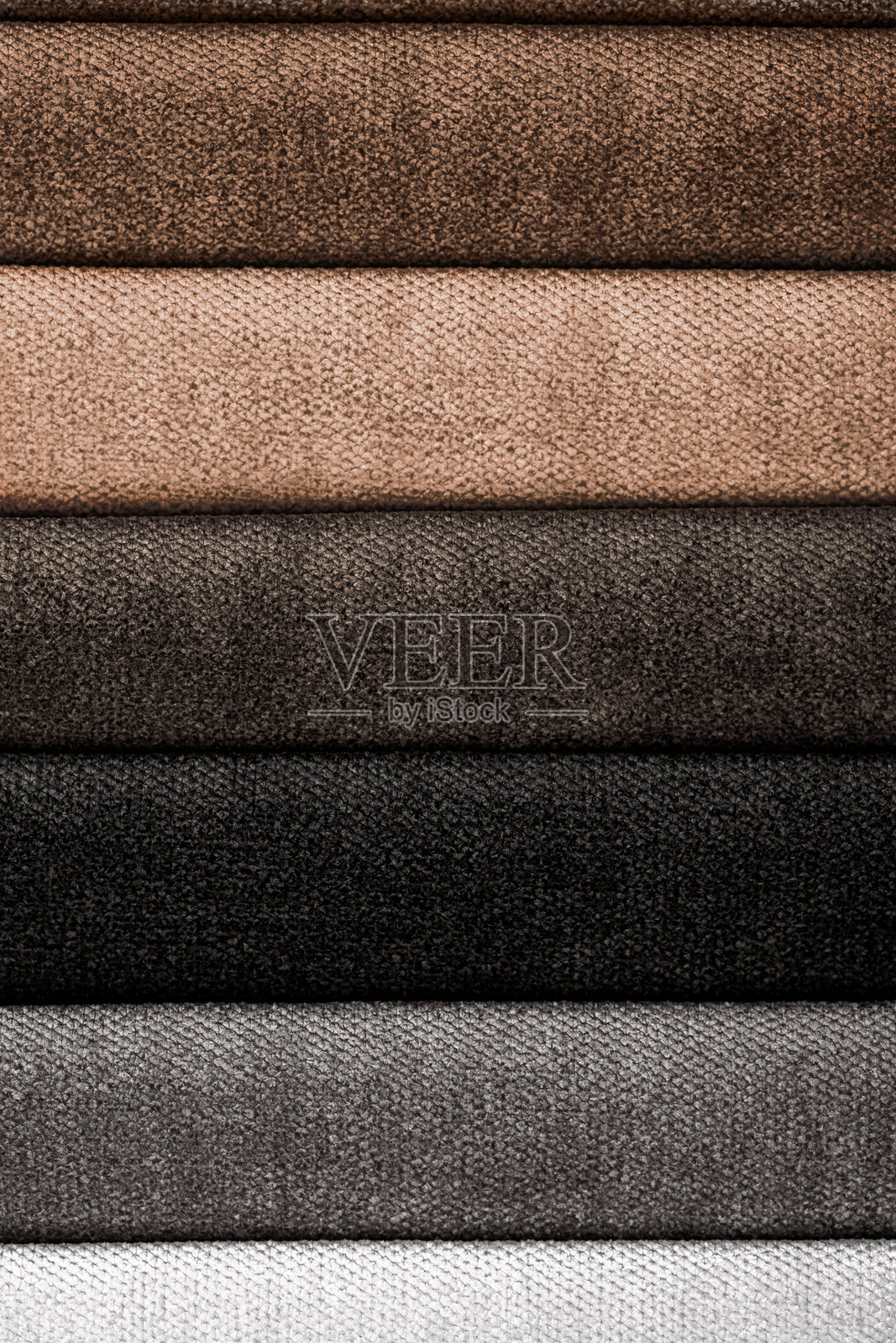 各种面料与色彩调色板照片摄影图片