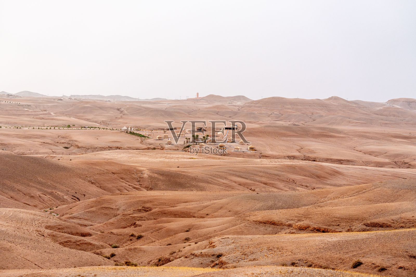 摩洛哥马拉喀什附近的阿加法伊沙漠照片摄影图片