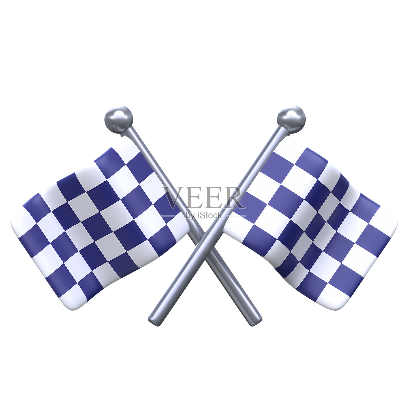 3D图标的旗帜照片摄影图片