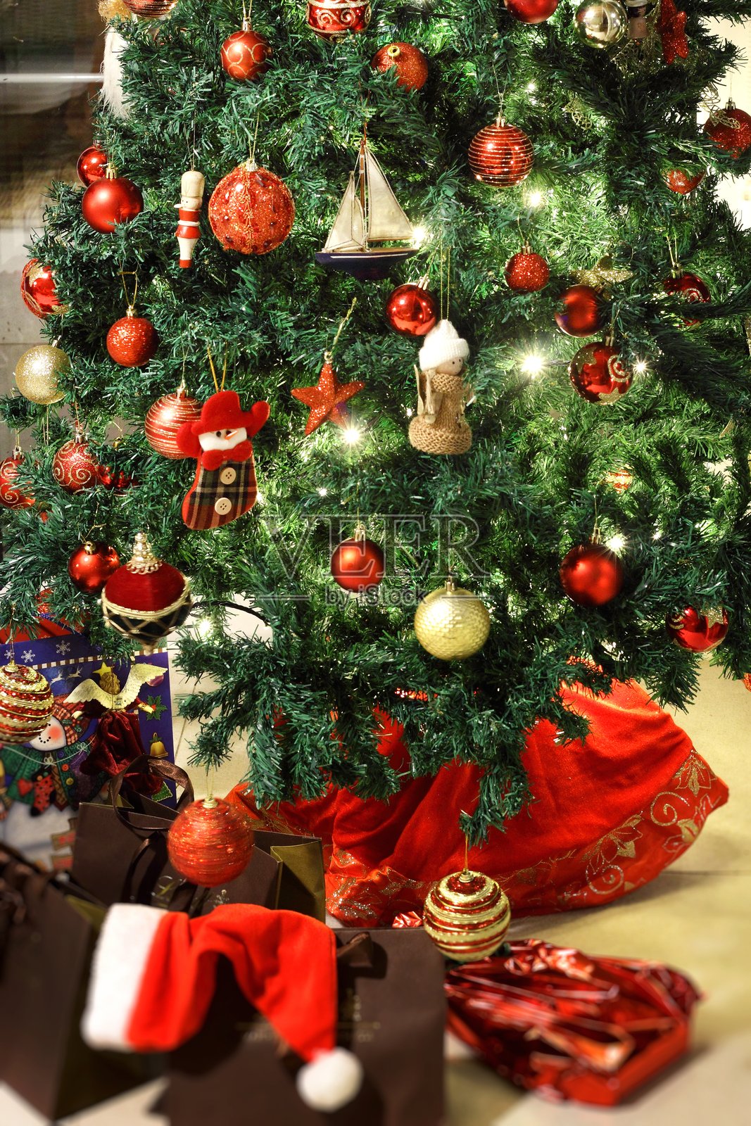 圣诞树照片摄影图片