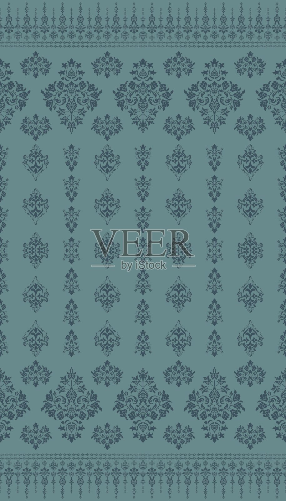 非洲民族手工制作的美丽伊卡特艺术。非洲伊卡特民族部落，波西米亚色彩无缝壁纸。动物印花与民族热带图案相结合。非洲波西米亚风格的佩斯利花卉伊卡特背景。插画图片素材