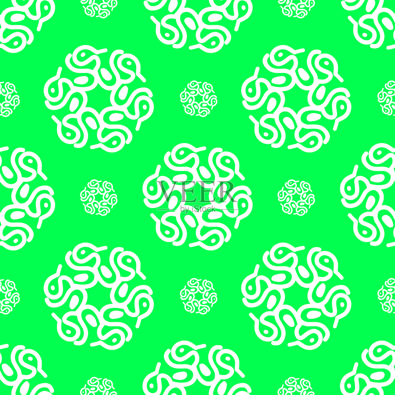 印刷无缝图案动机彩色装饰元素设计壁纸背景插画图片素材