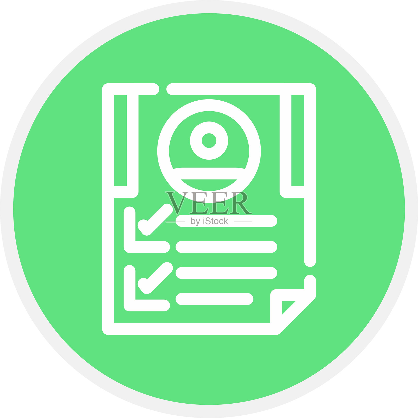 个人头像插画图片素材