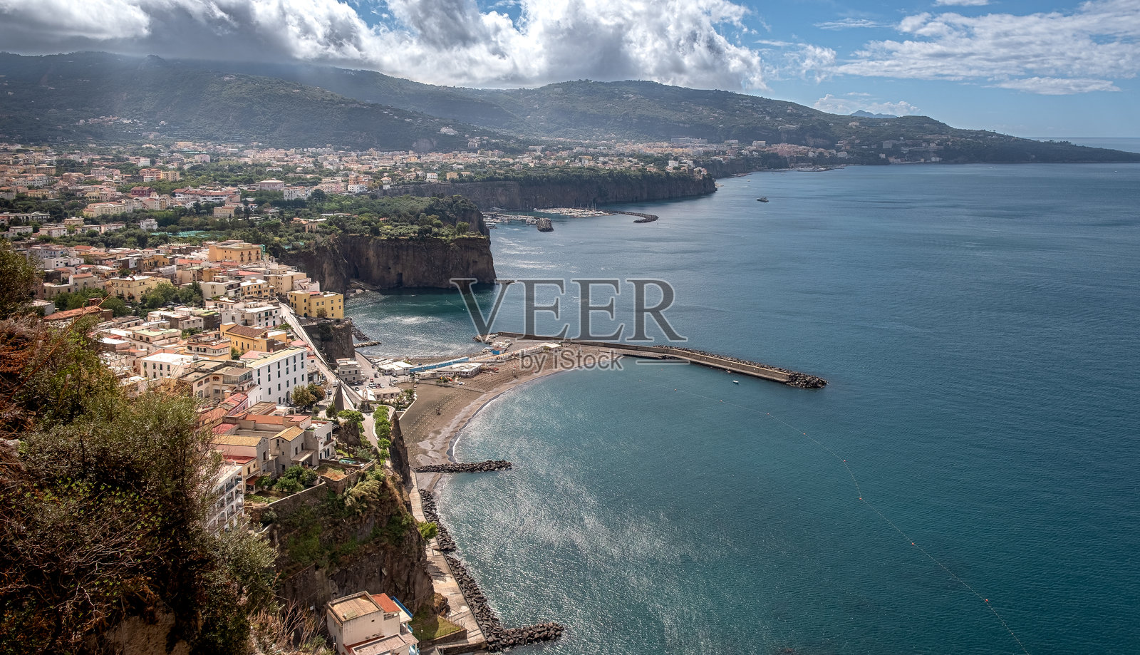 圣阿尼耶洛-索伦托海岸照片摄影图片